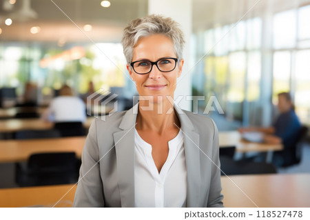 Mature Finance Expert Embracing Sunshine 118527478