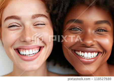 Radiant Harmony: Multiethnic Women in Portrait Radiant Harmony: Multiethnic Women in Portrait 118527680