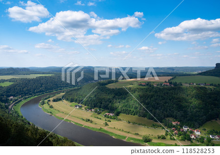 European countryside from above European countryside from above 118528253