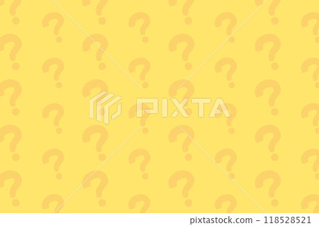 Question mark background material yellow 118528521