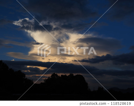 Fantastic summer sky 118528619