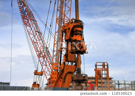 Pile driver image Pile driver image 118530023