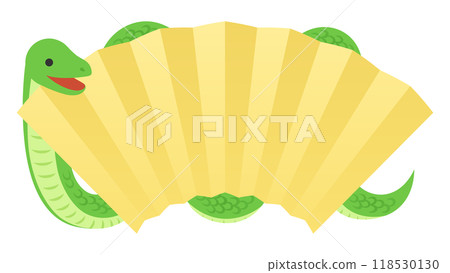 蛇與金扇框 蛇與金扇框 118530130