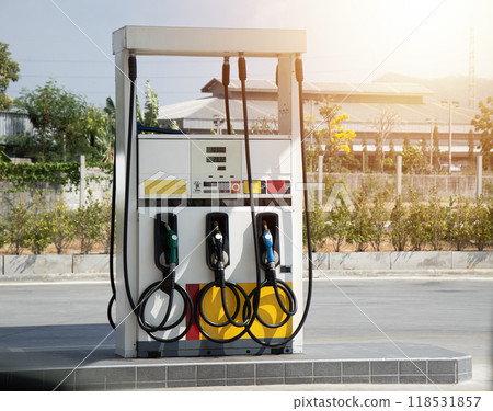 Gas dispensers in service stations 118531857