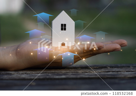 Real Estate Investment Ideas: Buying a house or land for future price goals or starting a family. Real Estate Investment Ideas: Buying a house or land for future price goals or starting a family. 118532168