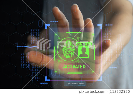 Keypad, cyber shield, lock, technology security system. Digital link. Cyber security with advanced technology. Keypad, cyber shield, lock, technology security system. Digital link. Cyber security with advanced technology. 118532530