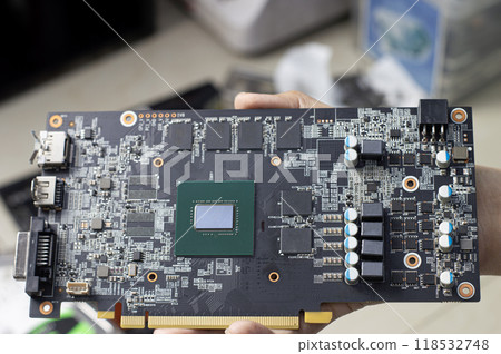 Graphics card motherboard and graphics card repair, computer parts 118532748