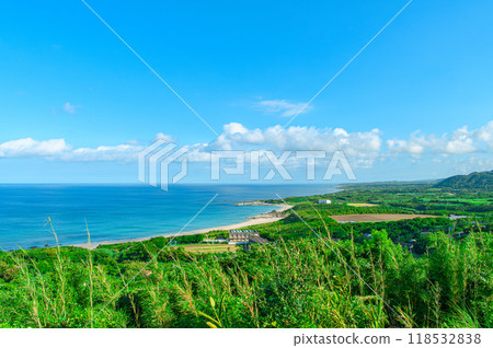 The magnificent view of Tanegashima The magnificent view of Tanegashima 118532838