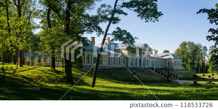the main house in the historic Monrepos estate near Vyborg the main house in the historic Monrepos estate near Vyborg 118533726