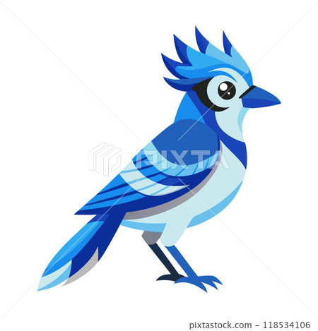 A blue bird with a white head and a black beak A blue bird with a white head and a black beak 118534106