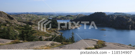 Landscape on Eigeroya, Egersund,  Norway. 118534907