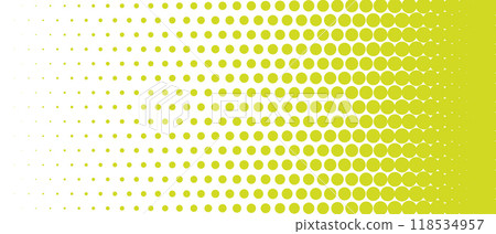 chartreuse yellow color halftone background. Vector illustration chartreuse yellow color halftone background. Vector illustration 118534957