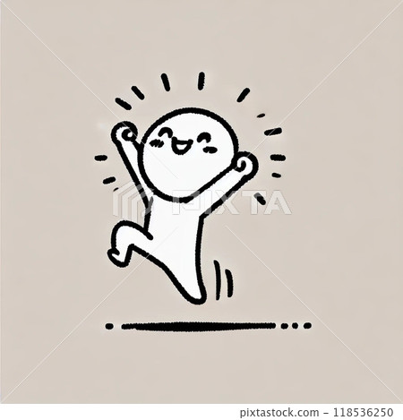 開朗、快樂的人 118536250