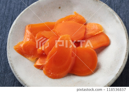 Ginger pickled in miso 118536837