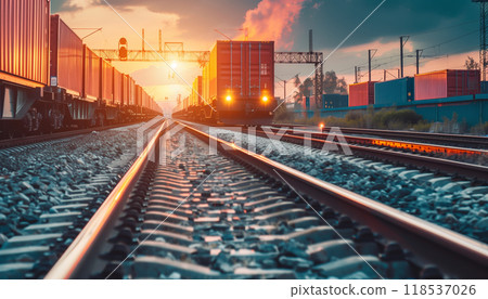 Global Business Of Container Cargo Freight Train For Business Logistics Concept, Air Cargo Trucking, Rail Transportation, And Maritime Shipping, Online Goods Orders Worldwide Global Business Of Container Cargo Freight Train For Business Logistics Concept, Air Cargo Trucking, Rail Transportation, And Maritime Shipping, Online Goods Orders Worldwide 118537026