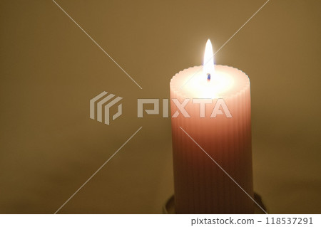 Burning Candle Burning Candle 118537291