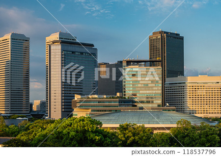 大阪商務公園 - 從大阪城內看到的景色 118537796
