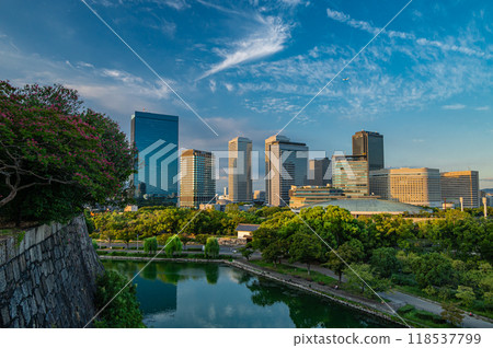 大阪商務公園 - 從大阪城內看到的景色 118537799