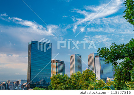 大阪商務公園 - 從大阪城內看到的景色 118537816