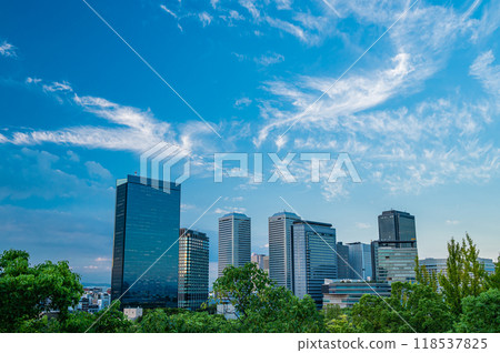 Osaka Business Park - View from inside Osaka Castle Osaka Business Park - View from inside Osaka Castle 118537825