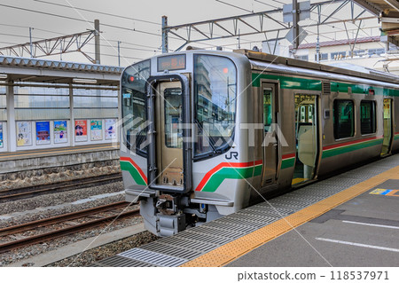 Fukushima Prefecture, Aizuwakamatsu City, Aizuwakamatsu Station 118537971