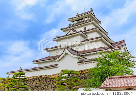 Fukushima Prefecture, Aizuwakamatsu City, Tsuruga Castle (Wakamatsu Castle) Fukushima Prefecture, Aizuwakamatsu City, Tsuruga Castle (Wakamatsu Castle) 118538004