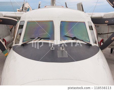 Cockpit of the U.S. Navy E-2C Hawkeye 2000 118538113