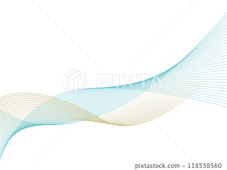 Line wave graphic background material Line wave graphic background material 118538560