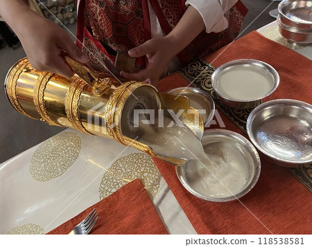 Mongolian Drink: Chai Milk Tea 118538581