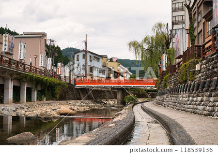 Hyogo Prefecture Yumura Onsen scenery 118539136