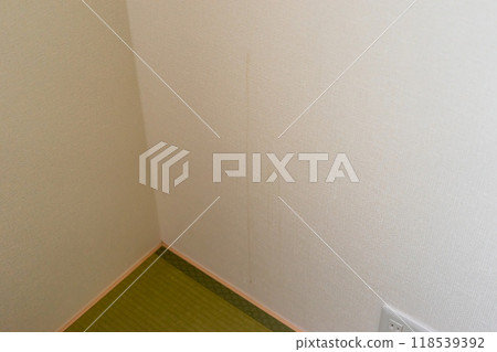 Coffee stains on wallpaper in the house Coffee stains on wallpaper in the house 118539392