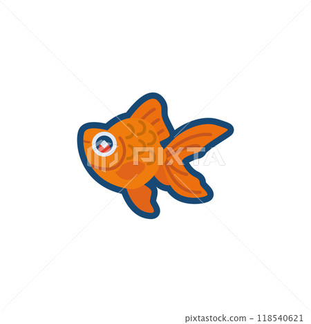可愛的金魚(Ryukin)的插圖 可愛的金魚(Ryukin)的插圖 118540621