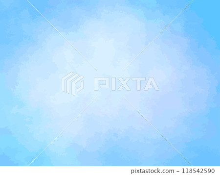 具有美麗水彩風格藍色漸層的紋理背景圖 118542590