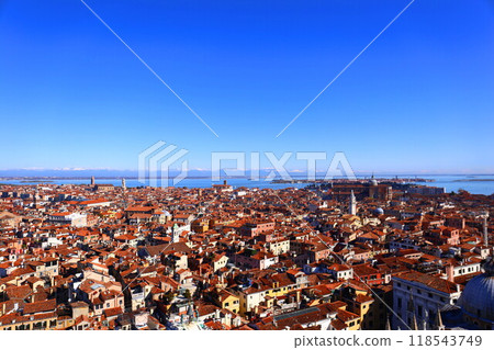 Venice cityscape from St. Mark's Campanile Venice cityscape from St. Mark's Campanile 118543749