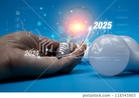 Planning and strategies for the advancement or success of stock market business, success in 2025 118543803