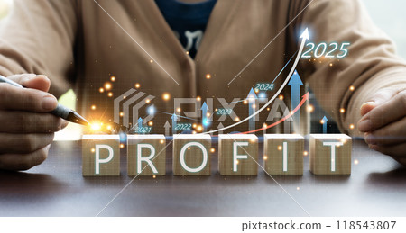 Concept Profit 2025 Goal Setting and Achievement Organizational Planning and Goal Setting Concept Profit 2025 Goal Setting and Achievement Organizational Planning and Goal Setting 118543807