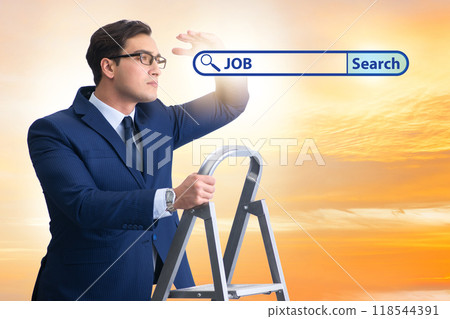 New job search online concept 118544391