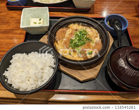 Simmered cutlet Simmered cutlet 118545261