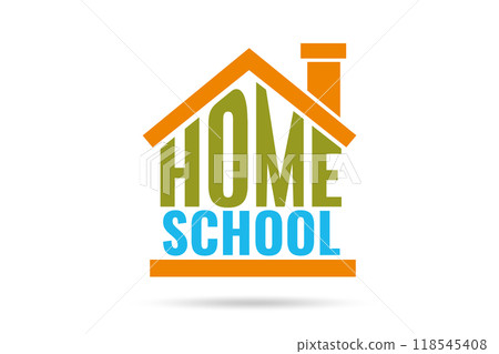 Home schooling concept as modern education method 118545408