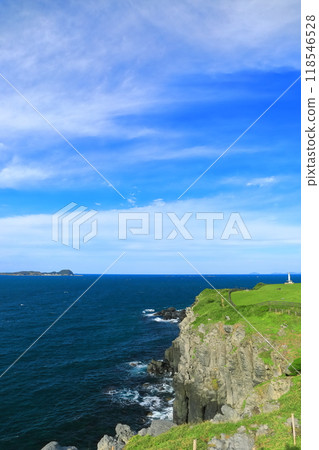 [Saga Prefecture] Hizen Tateishizaki Lighthouse, Suginohara Pasture and Ogawa Island 118546528