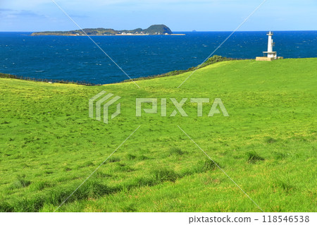 [Saga Prefecture] Hizen Tateishizaki Lighthouse, Suginohara Pasture and Ogawa Island 118546538