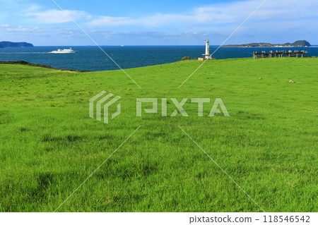 [Saga Prefecture] Hizen Tateishizaki Lighthouse, Suginohara Pasture and Ogawa Island 118546542