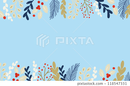 Plant frame illustration 118547331
