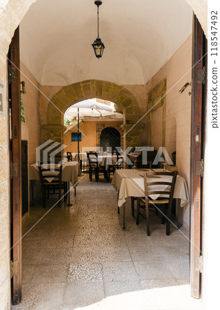 A small historic Italian restaurant A small historic Italian restaurant 118547492