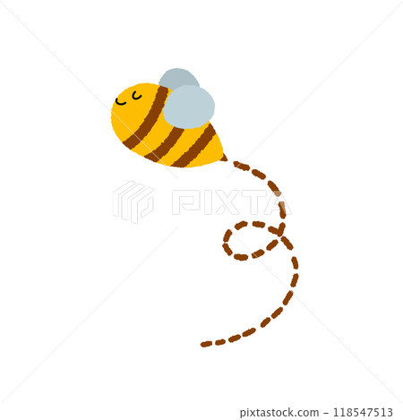 cute honeybee  118547513