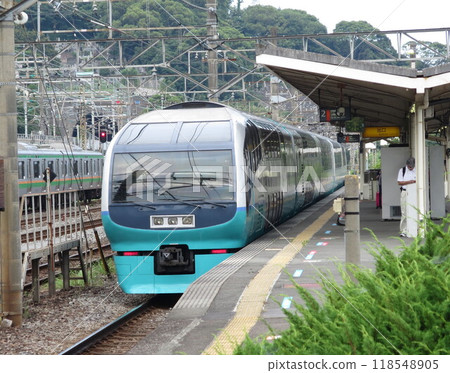 JR東伊東線來宮站Super View Odoriko 251系列 JR東伊東線來宮站Super View Odoriko 251系列 118548905