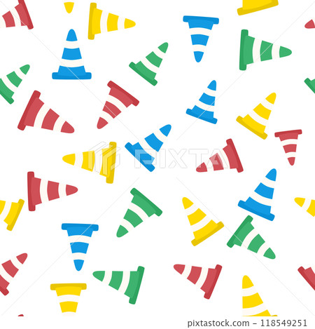 彩色玉米無縫圖案 彩色玉米無縫圖案 118549251