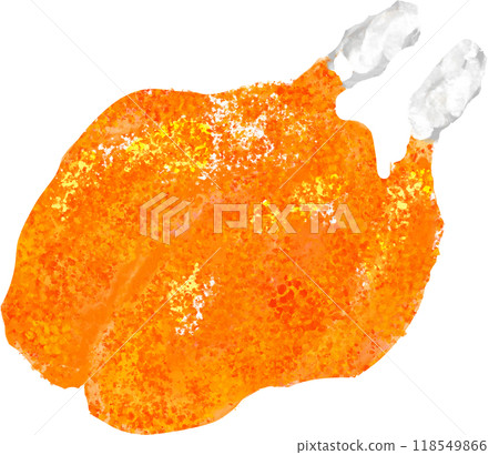 烤雞的插圖 118549866