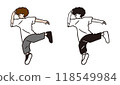 男舞者擺姿勢2 118549984