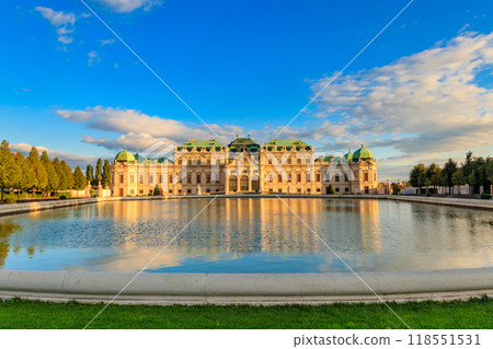 Upper Belvedere palace in Vienna, Austria 118551531